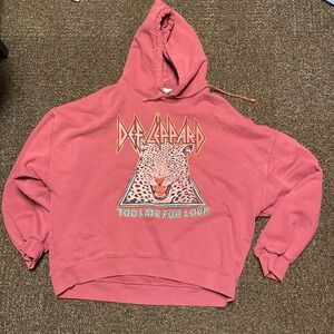 Daydreamer Free People Def Leppard Hoodie